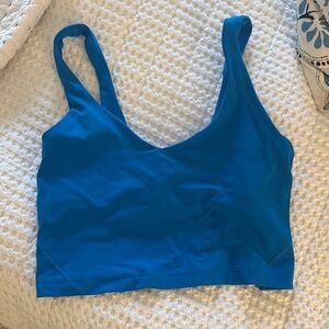 Blue Lululemon Align tank